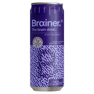 Napoje energetyczne i izotoniczne - Brainer Suplement diety w płynie gazowany 250 ml - miniaturka - grafika 1