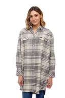 Sukienki - WRANGLER DRESS WHISPER WHITE W5Q92CW01 4XL - miniaturka - grafika 1