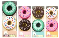 Gumki biurowe - Gumka do ołówka Donut opk.2 szt Tochain - miniaturka - grafika 1