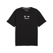 Koszulki męskie - BMW MMS ESS+ koszulka z logo II PUMA czarna - miniaturka - grafika 1
