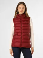 Kamizelki damskie - Tommy Hilfiger Damska kurtka pikowana Kobiety czerwony jednolity, S - miniaturka - grafika 1