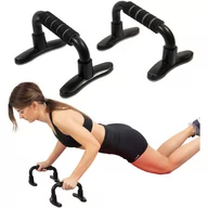 Poręcze i drążki do podciągania - Uchwyty Push Up Bars Eb Fit - miniaturka - grafika 1