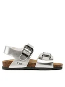 Buty dla dziewczynek - CMP Sandały Kids Keidha 3q91094 Srebrny - miniaturka - grafika 1