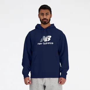 Bluza męska New Balance MT41501NNY  granatowa - Bluzy męskie - miniaturka - grafika 1