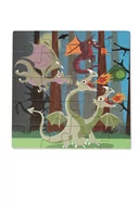 Puzzle - Scratch, Puzzle magnetyczne - książka podróżna Smoki 2 obrazki 40 elem. - miniaturka - grafika 1