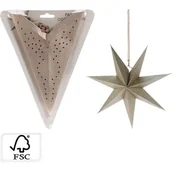 Ozdoby bożonarodzeniowe - Papierowa gwiazda 45 cm złota - miniaturka - grafika 1
