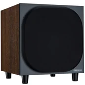 Głośniki i kolumny - Monitor Audio Bronze W10 6G - Aktywny subwoofer Walnut - miniaturka - grafika 1