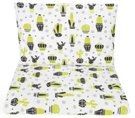 Pościel dla dzieci - POŚCIEL DO ŁÓŻECZKA NIEMOWLĘCA DZIECIĘCA POSZEWKI 120x90 - Kaktuski - miniaturka - grafika 1