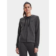 Bluzy sportowe damskie - Bluza sportowa damska Under Armour Rival Terry Full Zip Hoodie - miniaturka - grafika 1
