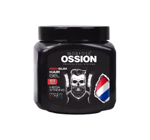 MORFOSE OSSION PREMIUM BARBER LINE RED GUM ŻEL DO STYLIZACJI WŁOSÓW 300ML - Kosmetyki do stylizacji włosów MORFOSE OSSION PREMIUM BARBER LINE RED GUM ŻEL DO STYLIZACJI WŁOSÓW 300ML - Kosmetyki do stylizacji włosów - miniaturka - grafika 1