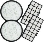 Filtry do odkurzaczy - 4X Filtry Hepa Do Odkurzacza Rowenta Tefal X-Trem Power Cyclonic Zr006001 - miniaturka - grafika 1