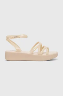 Melissa sandały MELISSA DEBBIE AD damskie kolor beżowy na platformie M.33997.R651 - Sandały damskie - miniaturka - grafika 1