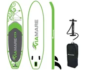 Deski SUP i akcesoria - Deska SUP VIAMARE SUP Set 365 S Octopus green długość 365 cm wyporność 190 - miniaturka - grafika 1