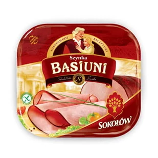 Szynka basiuni 500g Sokołów - Pasztet i przetwory mięsne - miniaturka - grafika 1