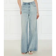 Spodnie damskie - TWINSET Jeansy Relaxed fit - miniaturka - grafika 1