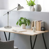 Lampy stojące - Steinhauer Lampa stołowa Nové, regulowana, zielona - miniaturka - grafika 1