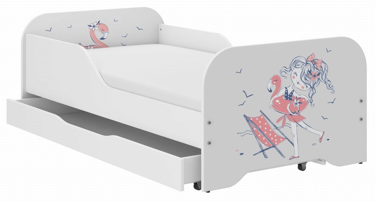 Łóżko dziecięce MIKI 140x70 PLAŻA