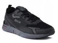 Buty sportowe męskie - Buty sportowe męskie czarne Big Star JJ174292 44 - miniaturka - grafika 1