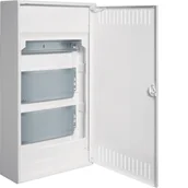 Rozdzielnie elektryczne - Hager polo Rozdzielnica VDI n/t 3R 2x płyta montażowa 1xT volta VA36NWB VA36NWB - miniaturka - grafika 1