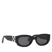 Okulary przeciwsłoneczne - Okulary przeciwsłoneczne Off-White OERI14E Czarny - miniaturka - grafika 1