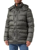 Kurtki męskie - Geox Kurtka męska M Merediano, rodzynka, 52 - miniaturka - grafika 1