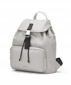 Plecaki - Plecak Damski Miejski PUCCINI Z Rączką Nieprzemakalny Srebrny BK1241210P-4 - Empik - miniaturka - grafika 1