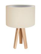 Lampy stojące - Macodesign Lampa stołowa Verbena 010s-033, srebrna, 60 W - miniaturka - grafika 1
