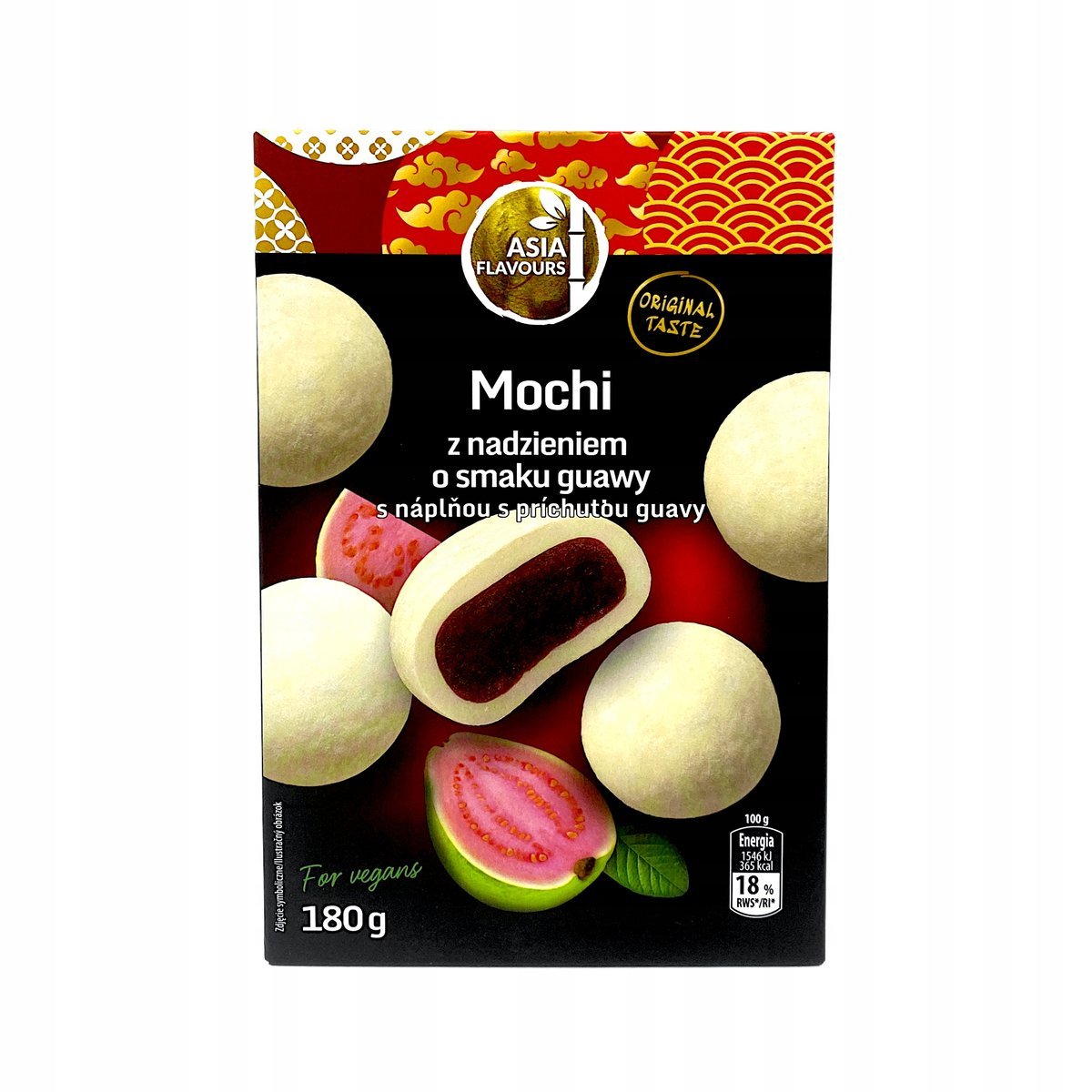 Asia Flavours Mochi z nadzieniem o smaku guawy 180g