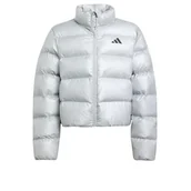 Kurtki i płaszcze dla chłopców - adidas Uniseks - dzieci SYNTHETIC DOWN GLAM JACKET, Silver Metallic/Black Reflective, 9-10 Years - miniaturka - grafika 1