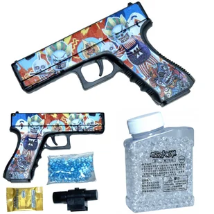 BEZPIECZNY PISTOLET KULKI WODNO-ŻELOWE PISTOLETY + KULKI 700 - Zabawki militarne - miniaturka - grafika 1