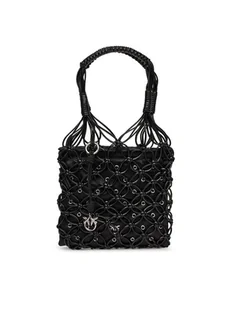 PINKO Torebka Handbag Mini Pe 25 Pltt 105165 A2LA Czarny - Torebki damskie - miniaturka - grafika 1
