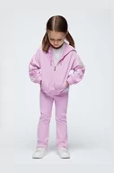 Dresy i komplety dla dziewczynek - Mayoral dres dziecięcy kolor fioletowy - miniaturka - grafika 1