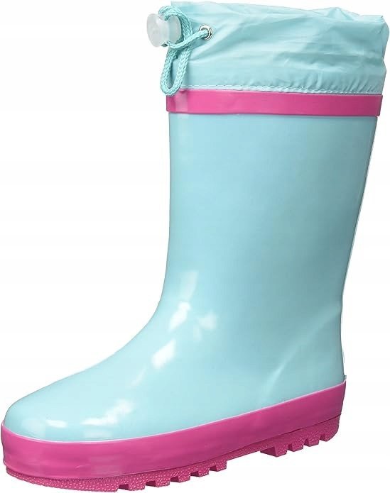 B1A1* Kalosze Dziecięce Niebieskie Wsuwane Playshoes 30/31