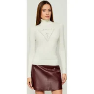 Swetry damskie - GUESS Golf MELANIE Slim Fit - miniaturka - grafika 1