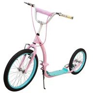 Hulajnogi - Hulajnoga składana Nils Extreme WH227F fioletowa 20/16" - miniaturka - grafika 1