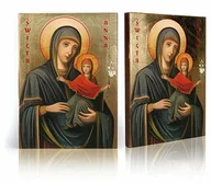 Ikony i obrazy sakralne - Ikona religijna Święta Anna z Matką Bożą - miniaturka - grafika 1
