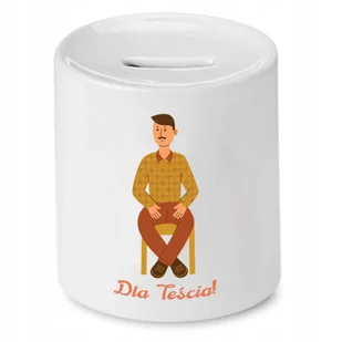 Skarbonka Dla Pogodynki na Urodziny na Prezent z Nadrukiem ze Zdjęciem + Opakowanie na prezent (wzór 02) - Skarbonki - miniaturka - grafika 1