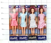 Lalki dla dziewczynek - Dromader Lalka w sukience w pudełku 1330850 08500 - miniaturka - grafika 1