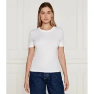 Bluzki damskie - CALVIN KLEIN JEANS Bluzka | Slim Fit - miniaturka - grafika 1