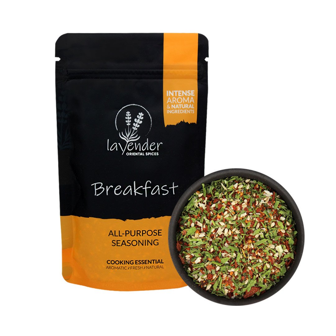Breakfast - Przyprawa śniadaniowa do kanapek, jajecznicy & twarogu 70g Lavender Spices