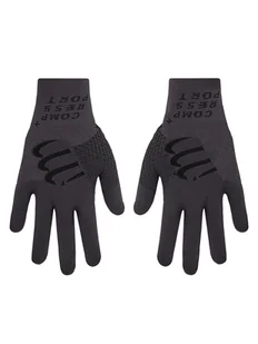 Compressport Rękawiczki 3D Thermo XGLU1251010 Czarny - Rękawiczki sportowe damskie - miniaturka - grafika 1