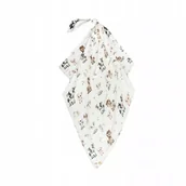 Otulacze - Bonjure Cherie letni otulacz bambusowy kocyk 100x110 Farma - miniaturka - grafika 1