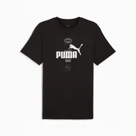Koszulki męskie - PUMA KOSZULKA POWER GRAPHIC 68173801 r S - miniaturka - grafika 1