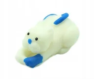 Dodatki do ciast w proszku - FIGURKA CUKROWA na tort KOT niebieski KOTEK dekoracje URODZINY ozdoby 1szt - miniaturka - grafika 1