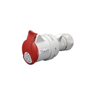 Gniazdka elektryczne - PLASTROL Gniazdo siłowe przenośne 32A 4p IP44 ISN 3243 - miniaturka - grafika 1