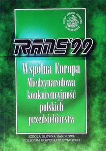 Wspólna Europa Międzynarodowa konkurencyjność polskich przedsiębiorstw - Biznes - miniaturka - grafika 1