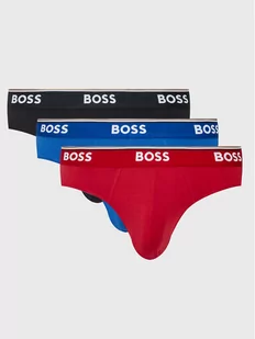 Boss Komplet 3 par slipów Power 50475273 Kolorowy - Majtki męskie - miniaturka - grafika 1