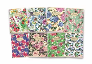 Pigna Zeszyt A4 Nature Flowers w linie 42 kartki mix wzorów - Zeszyty szkolne - miniaturka - grafika 1