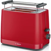 Tostery - Toster Bosch MyMoment TAT3M124 950W 2 tosty Rozmrażanie Czerwony - miniaturka - grafika 1