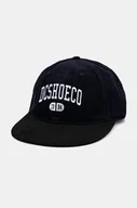 Czapki męskie - DC czapka z daszkiem Gymnasium Snapback kolor granatowy z aplikacją ADYHA04220 - miniaturka - grafika 1